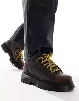 Доктор Коричневые походные ботинки Martens Woodard Dr Martens