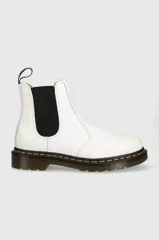 Доктор Кожаные ботинки челси Martens 2976 г.с. Dr. Martens, белый