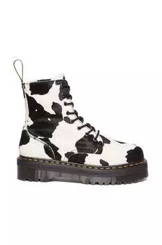 Доктор Кожаные ботинки Martens Jadon Dr. Martens, черный
