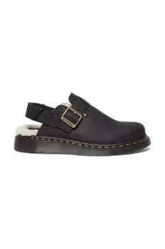 Доктор Кожаные сандалии Martens Jorge II Dr. Martens, черный
