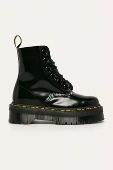 Доктор Мартенс - Молли, кожевенники Dr. Martens, черный