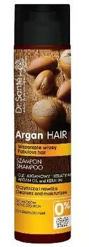 Доктор Sante, Argan Hair, очищающий шампунь для поврежденных волос, 250 мл, Dr. Sante