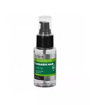 Доктор Sante, Cannabis Hair, Восстанавливающее защитное масло для кончиков волос, Dr. Sante