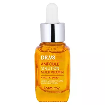 Доктор V8, мультивитаминный раствор в ампулах, 30 мл Farmstay