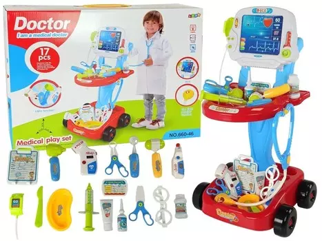 Докторская инвалидная коляска Doctor 17 ECG Elements Import LEANToys Inna marka