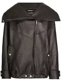 Dolce & Gabbana байкерская куртка, черный
