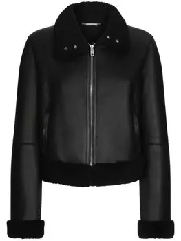 Dolce & Gabbana байкерская куртка, черный