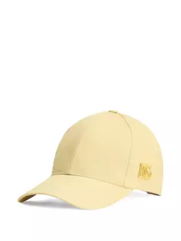 Dolce & Gabbana бейсболка из смесового хлопка, желтый