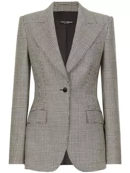 Dolce & Gabbana блейзер Терлингтон, черный