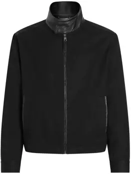 Dolce & Gabbana бомбер на молнии, черный
