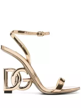Dolce & Gabbana босоножки DG Cross 105, золотистый