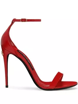 Dolce & Gabbana босоножки Kim 105, красный
