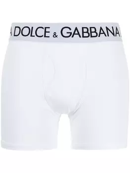 Dolce & Gabbana боксеры с логотипом, белый
