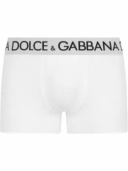 Dolce & Gabbana боксеры с логотипом, белый
