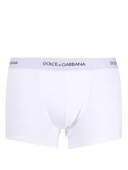Dolce & Gabbana боксеры с логотипом, белый