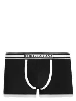 Dolce & Gabbana боксеры с логотипом, черный