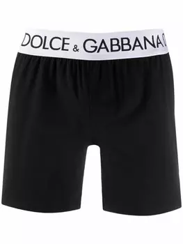 Dolce & Gabbana боксеры с логотипом, черный