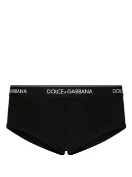 Dolce & Gabbana боксеры с логотипом, черный