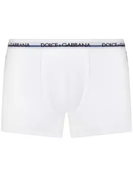 Dolce & Gabbana боксеры с логотипом DG, белый