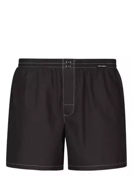 Dolce & Gabbana боксеры с нашивкой-логотипом, синий