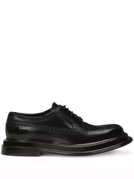 Dolce & Gabbana броги на шнуровке, черный