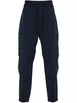 Dolce & Gabbana брюки карго с логотипом, синий