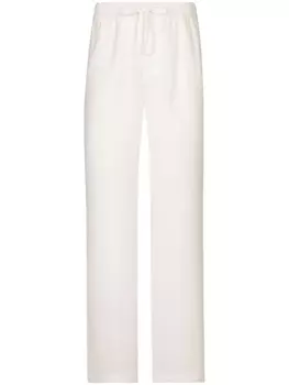 Dolce & Gabbana брюки с кулиской, белый