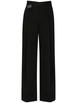 Dolce & Gabbana брюки с логотипом, черный