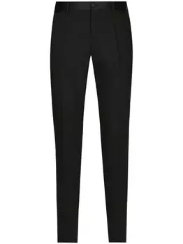 Dolce & Gabbana брюки строгого кроя, черный