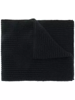 Dolce & Gabbana cable-knit scarf, черный