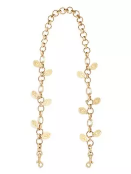 Dolce & Gabbana цепочный ремень с подвеской, золотистый