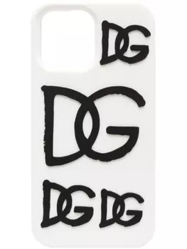 Dolce & Gabbana чехол для iPhone 13 Pro Max, белый