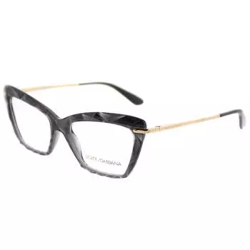 Dolce & Gabbana DG 5025 504 53 мм женские очки кошачий глаз 53,1 мм, цвет transparent grey