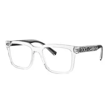 Dolce & Gabbana DG 5101 3133 50 мм унисекс квадратные очки 50 мм, цвет crystal