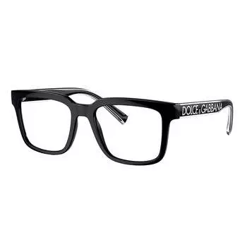 Dolce & Gabbana DG 5101 501 52 мм унисекс квадратные очки 52 мм, черный