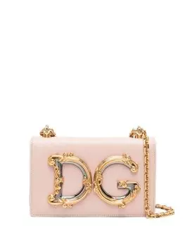 Dolce & Gabbana DG Girls shoulder bag, розовый
