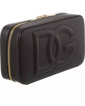 Dolce & Gabbana DG Маленькая кожаная сумка для фотокамеры, черный