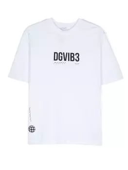Dolce & Gabbana DGVIB3 футболка с логотипом, белый
