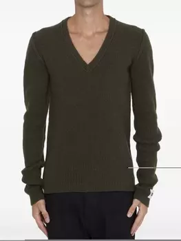 Dolce & Gabbana джемпер с нашивкой-логотипом, зеленый