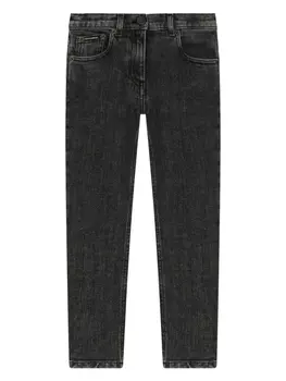 Dolce & Gabbana джинсы с логотипом, черный