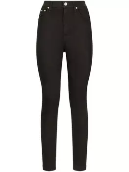 Dolce & Gabbana джинсы скинни Audrey, черный