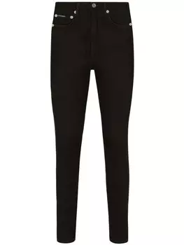 Dolce & Gabbana джинсы скинни, черный