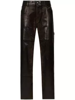 Dolce & Gabbana джинсы в стиле колор-блок, черный