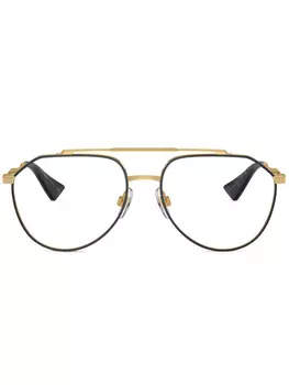 Dolce & Gabbana Eyewear очки-пилоты, золотой