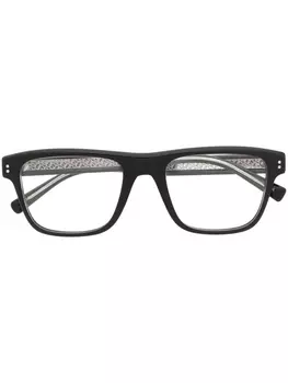 Dolce & Gabbana Eyewear очки в квадратной оправе, черный