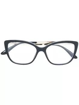 Dolce & Gabbana Eyewear очки в квадратной оправе, черный