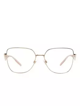 Dolce & Gabbana Eyewear очки в оправе 'бабочка', золотой
