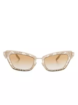 Dolce & Gabbana Eyewear солнцезащитные очки DG2311, золотой