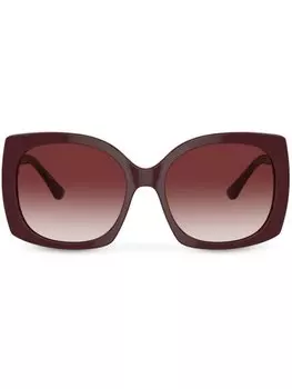 Dolce & Gabbana Eyewear солнцезащитные очки DG Devotion, красный