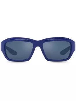 Dolce & Gabbana Eyewear солнцезащитные очки DG Toy в прямоугольной оправе, синий